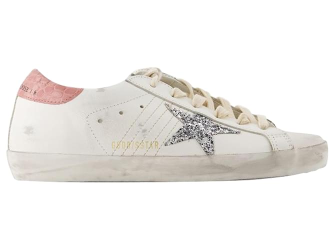 Super Star Sneakers - Golden Goose Deluxe Brand - Leather - White Pony-style calfskin  ref.1355128